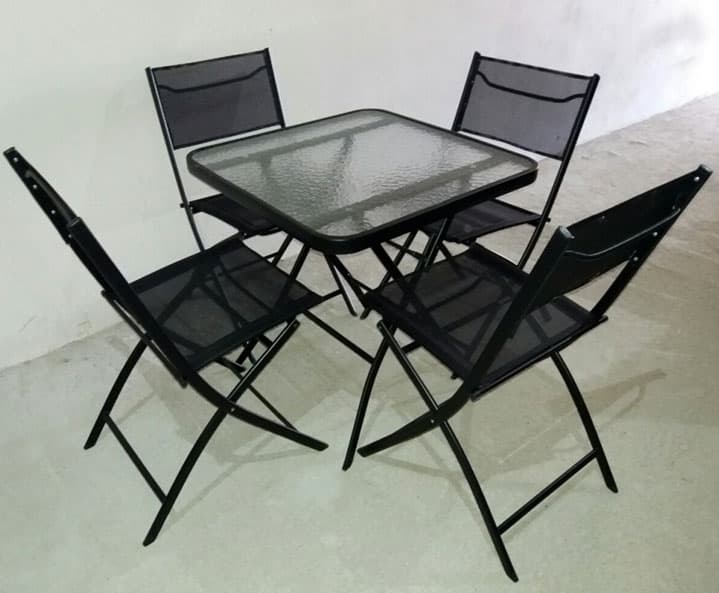 Baštenska Garnitura B-Set - 4 Stolice i Sto