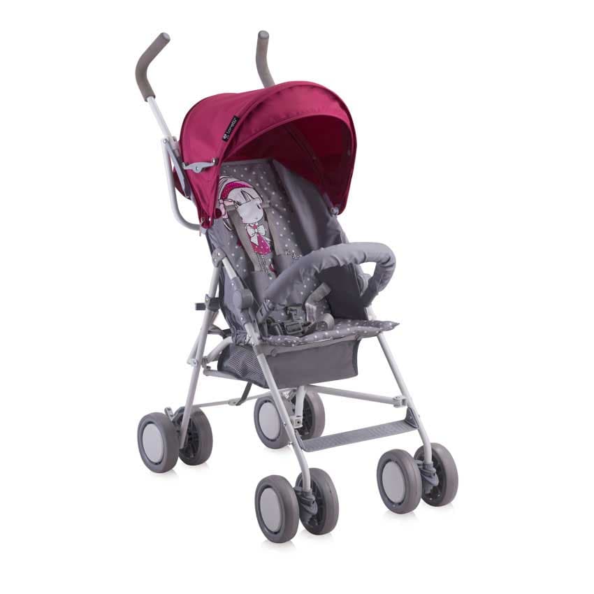 Lorelli Kolica za decu 6-36 meseci Trek Pink&Grey Girl