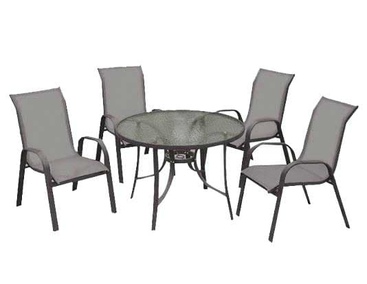 Baštenska garnitura Nadine sto i četiri stolice 0266534