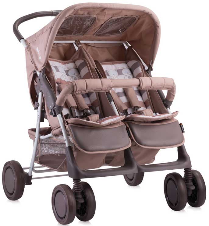 Bertoni Lorelli Kolica za blizance Beige Friends