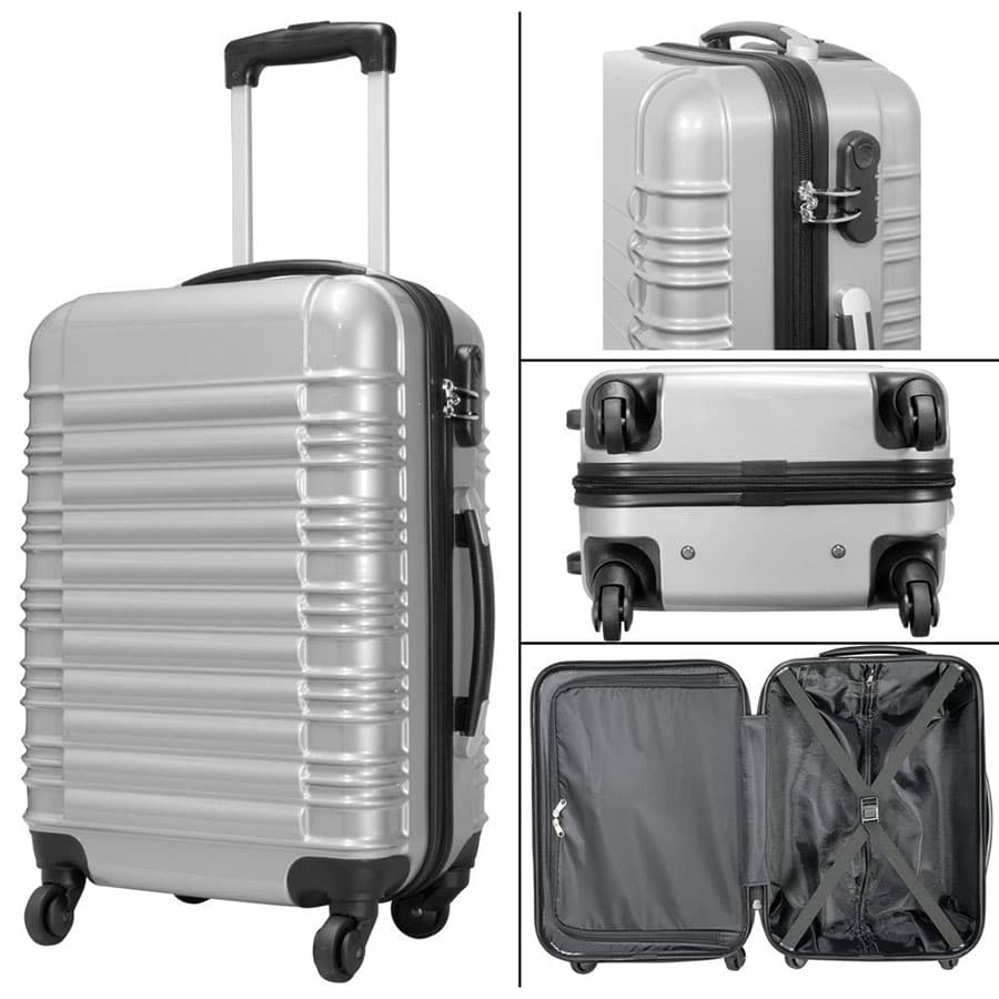 Kofer Za Putovanja Monopol MADAGASKAR ANTHRACITE S - 4 točka