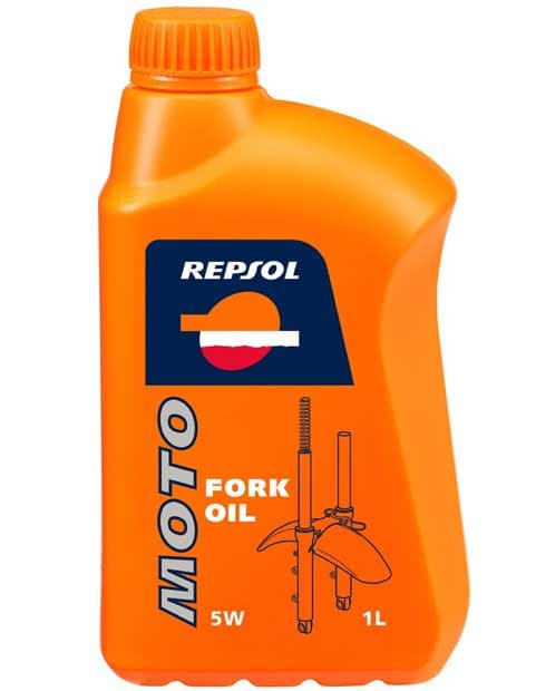 Repsol Moto Fork Oil 5W Hidraulično ulje za viljušku motorcikla RP172L51
