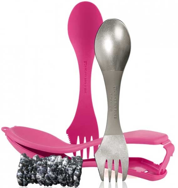 Višenamenski pribor za jelo Light My Fire Ultimate Spork Kit OE0LM 55702340 fuchsia