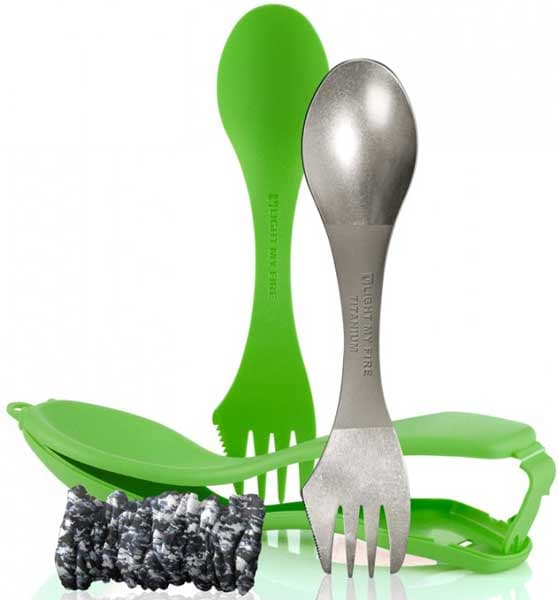 Višenamenski pribor za jelo Light My Fire Ultimate Spork Kit OE0LM 55702340 green
