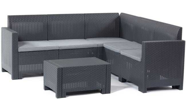 Baštenski set Nebraska Corner braon