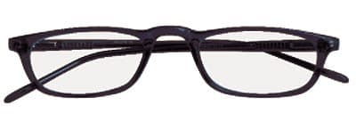 Prontoleggo Elegance - Crne Naočare  (od +1,00 do +3,50)