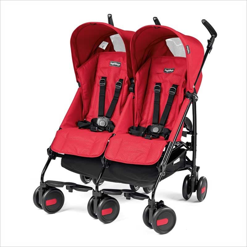 Peg Perego Kolica za blizance Pliko Mini Twin Mod Red