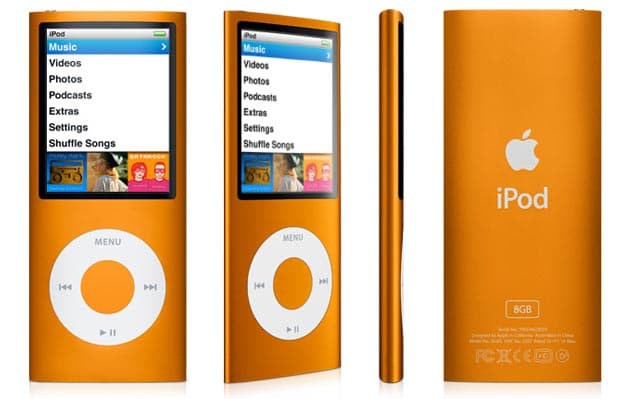iPod Nano 4 GB orange