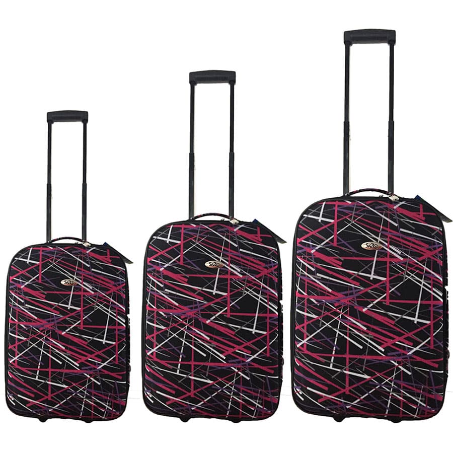 Komplet Od 3 Kofera Sazio Vegas Lines