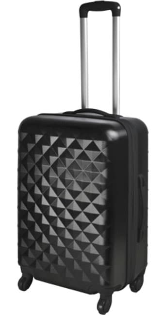 Putni Kofer Sa 4 Točka Tvrdi Black 57cm