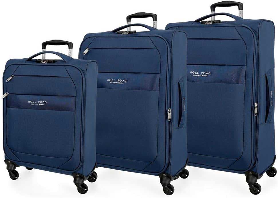 Putni koferi 55cm 66cm 76cm komplet Roll Road Royce blue 50194