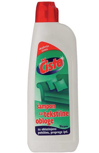 Šampon za tekstilne obloge Ilirija Čisto 750ml 10014