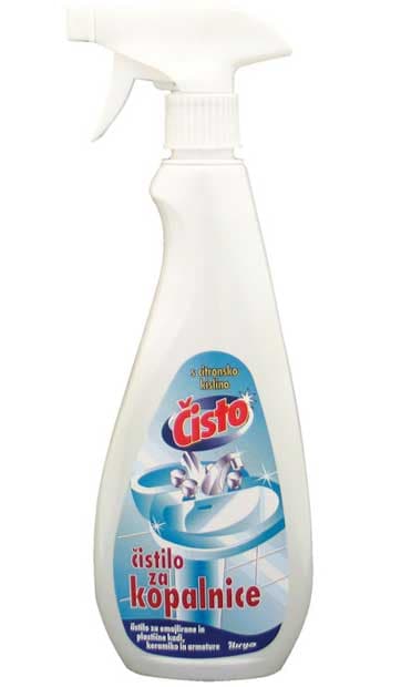 Sredstvo za čišćenje kupatila Ilirija Čisto 500ml 10100