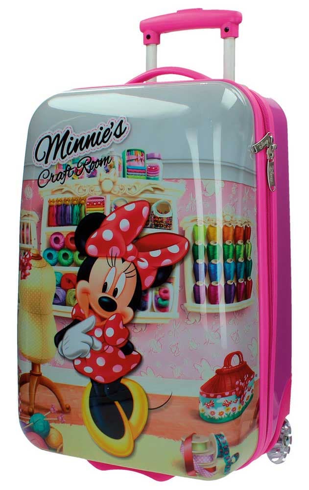 Disney Dečiji putni kofer 55cm Minnie Craft Room