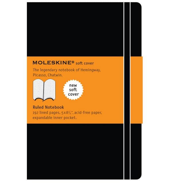Beležnica sa Mekim Koricama Moleskine QP616VF