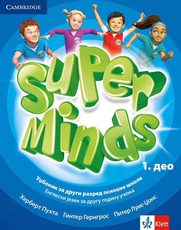 KLETT Engleski jezik 2, udžbenik Super minds 2 za drugi razred