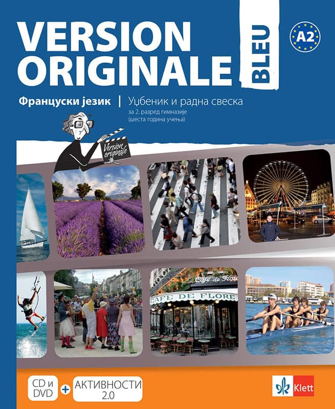 KLETT Version originale bleu 2, udžbenik za drugi razred gimnazije