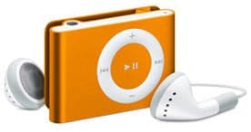 Apple iPod shuffle 1GB clamshell orange