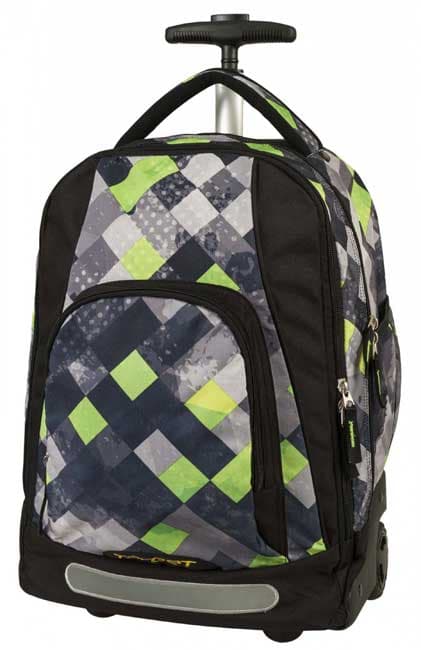 Target ranac sa točkovima i teleskopskom ručkom Green 16273