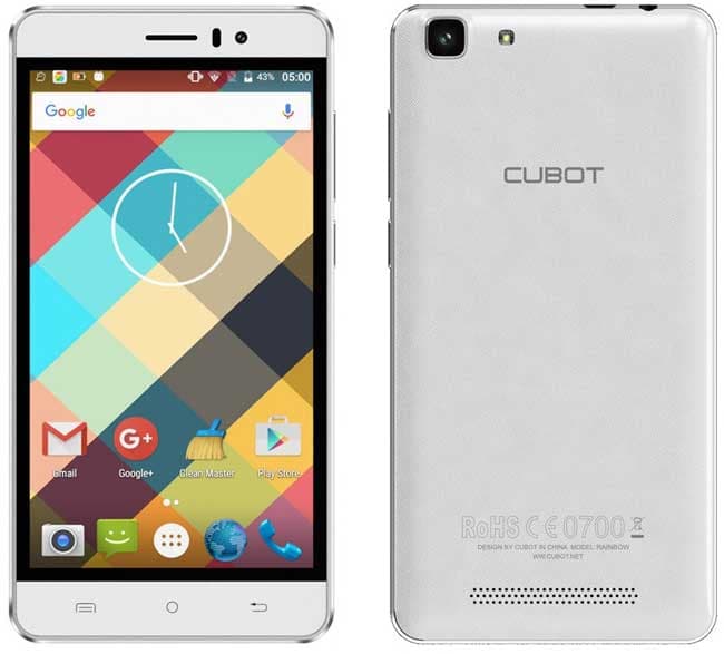 Dual SIM Mobilni telefon Cubot Rainbow Beli Android