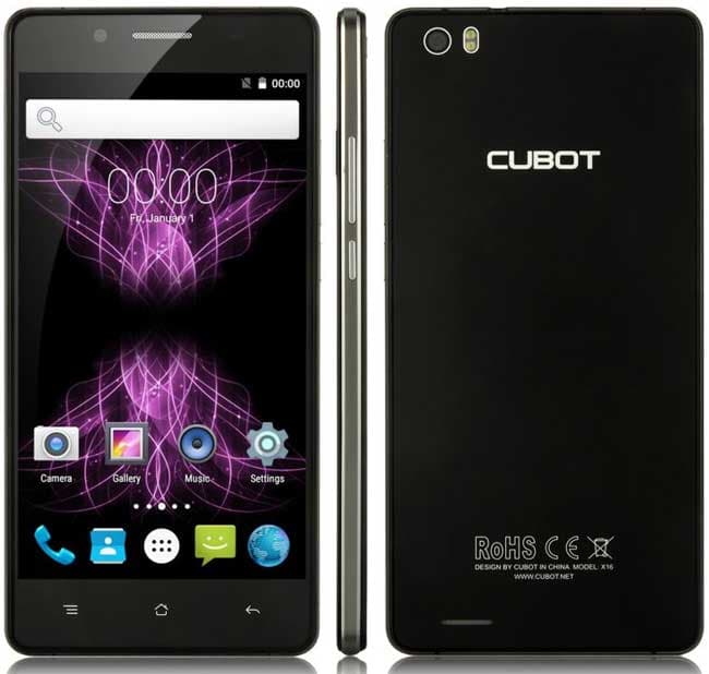 Dual SIM Mobilni telefon Cubot X16 Crni