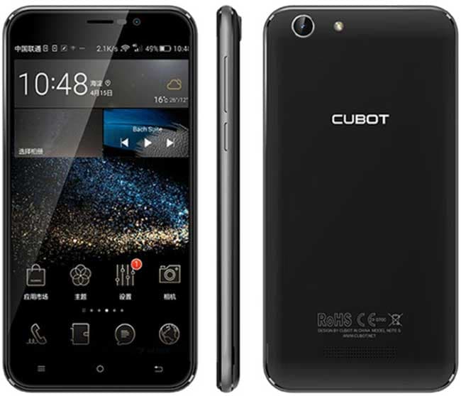 Dual SIM Mobilni telefon Cubot Note S Crni
