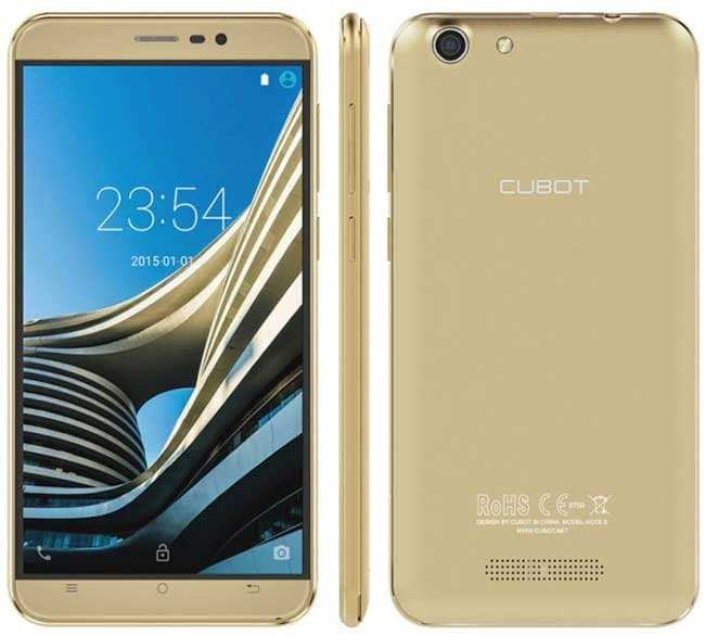 Dual SIM Mobilni telefon Cubot Note S Gold