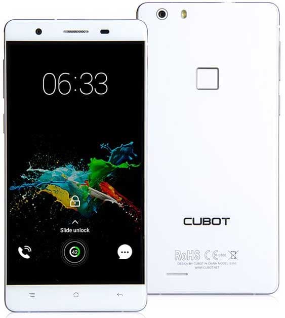 Dual SIM Mobilni telefon Cubot S550 Beli