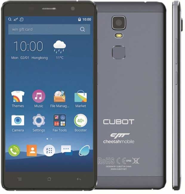 Dual SIM Mobilni telefon Cubot Cheetah Sivi
