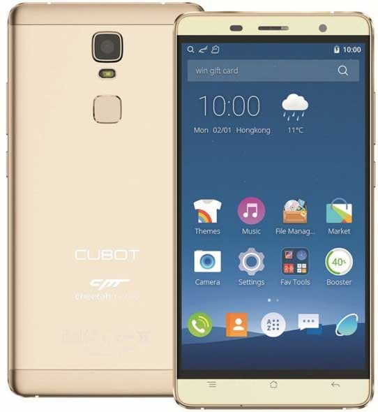 Dual SIM Mobilni telefon Cubot Cheetah Gold