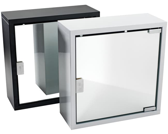 Ormarić sa ogledalom za kupatilo Bela