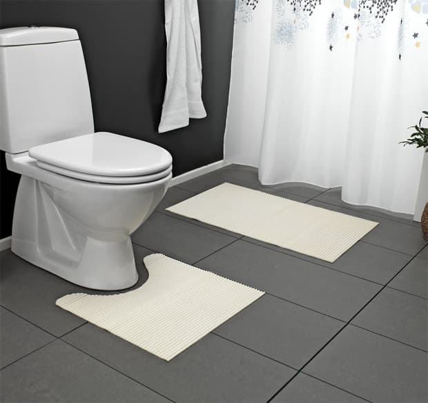 Set prostirki za kupatilo Natur