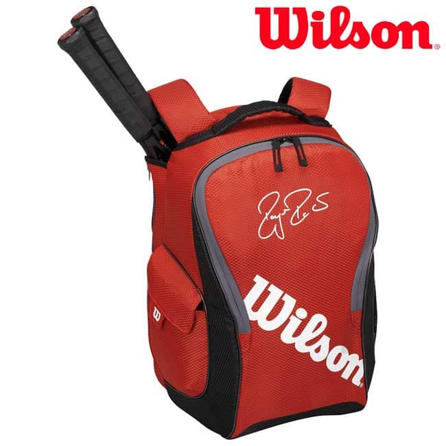 Torba za tenis Wilson Federer Team III Red WRZ832695