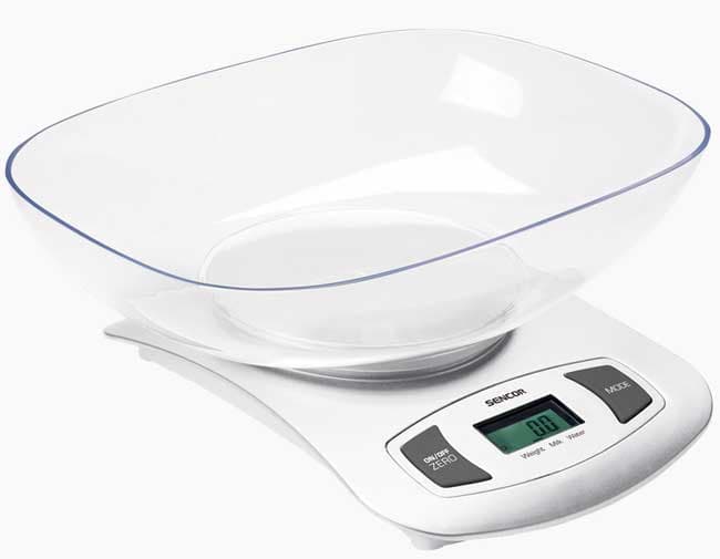 Sencor kuhinjska vaga SKS_4001WH