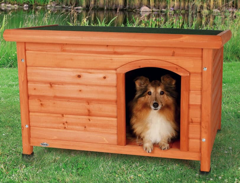 Kućica Za Pse Sa Ravnim Krovom Trixie Natura M-L