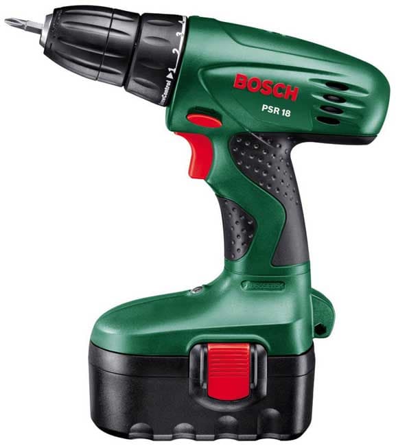 Akumulatorska bušilica odvrtač Bosch PSR 18 0603955320