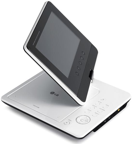 LG portabl DVD player 7 in