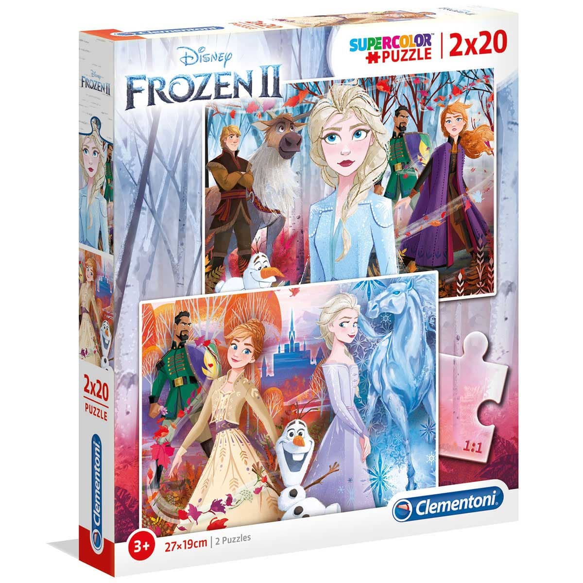Puzzle slagalice 2x20 delova Frozen 2 Clementoni 24759