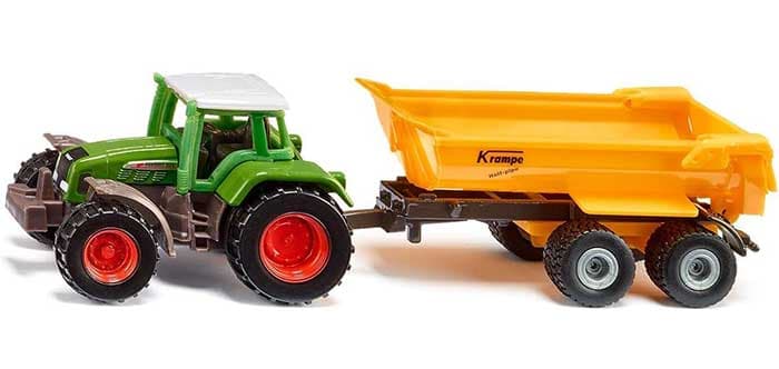 SIKU Igračka Traktor Fendt 926 Vario sa Krampe damper prikolicom 1605