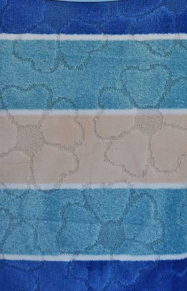 Set kupatilskih prostirki Vonaldi Avangard Fiore 2 dela plava