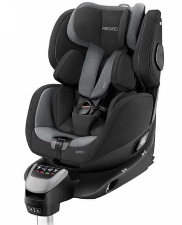 Autosedište za decu Recaro Zero.1 i-Size Carbon Black Rotirajuće Do 18kg