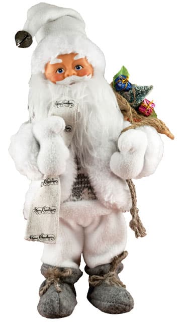 Deda mraz koji pleše i svira 30 cm