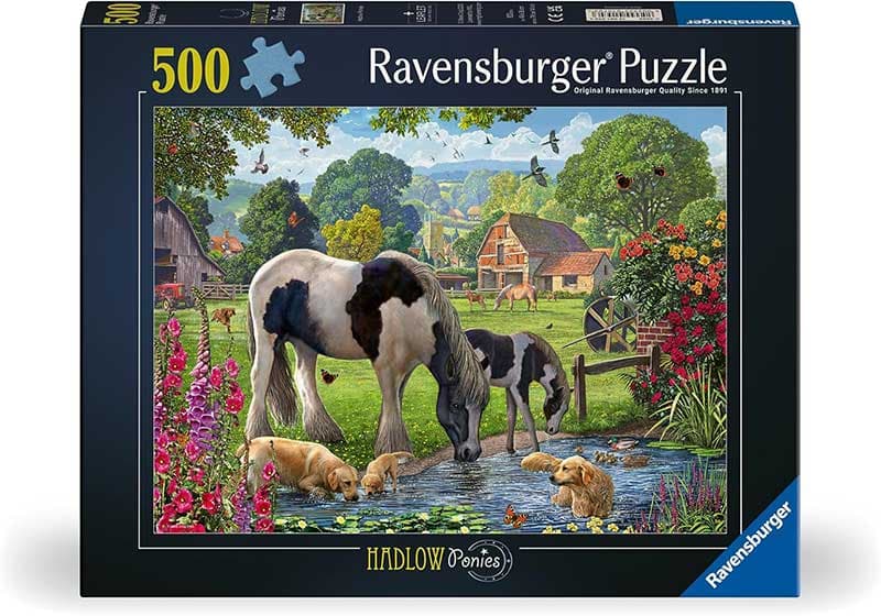 Puzzle slagalica 500 delova Hadlou poni Engleska Ravensburger 12001570