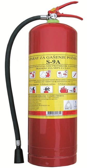 Protivpožarni aparat Autopractic S-9A 9kg