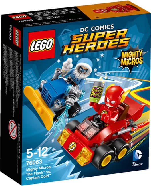 LEGO® Super Heroes Kocke Mighty Micros Flash vs Captain Cold LE76063