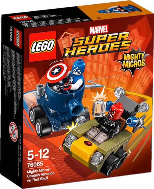LEGO® Super Heroes Kocke Mighty Micros Kapetan Amerika LE76065