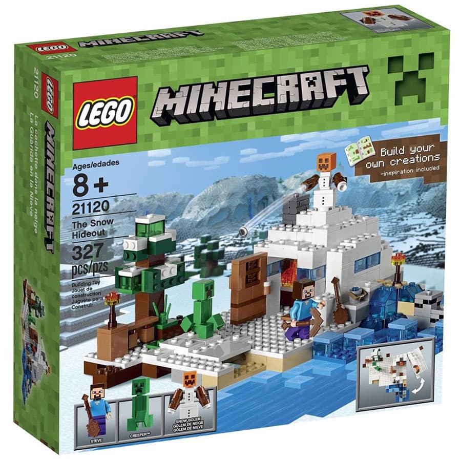 Minecraft LEGO® Kocke The Snow Hideout LE21120