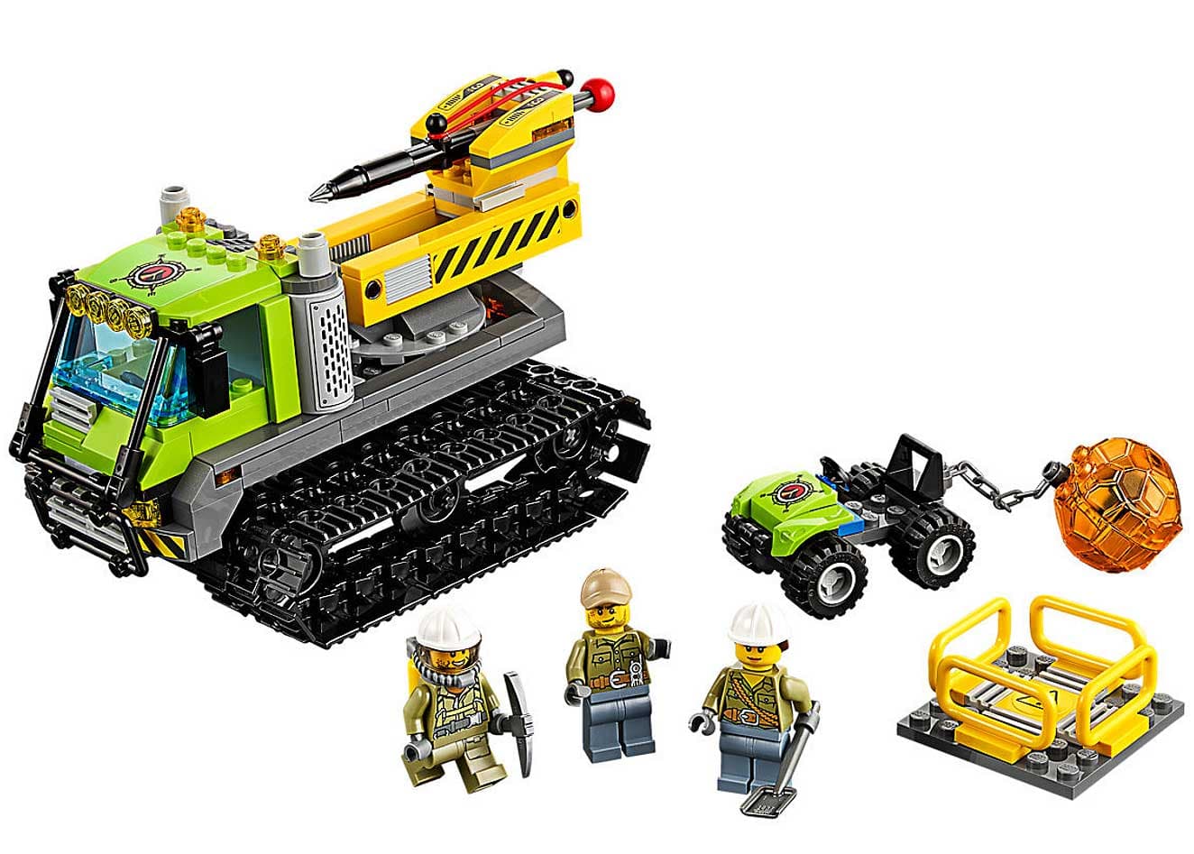 LEGO® City kocke Vulkani - Istraživački guseničar LE60122