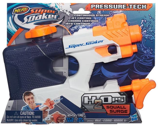 Nerf Super Soaker Squall Surge Pištolj na vodu B4443