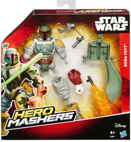 Star Wars DeLuxe Figura Super Hero Mashers B3666 Boba Fett